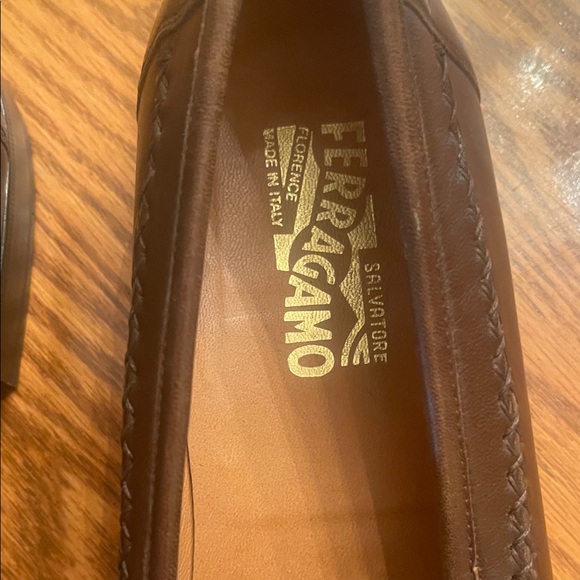 Salvatore Ferragamo Other - Salvatore Ferragamo Dark Brown Leather Penny Loafers
